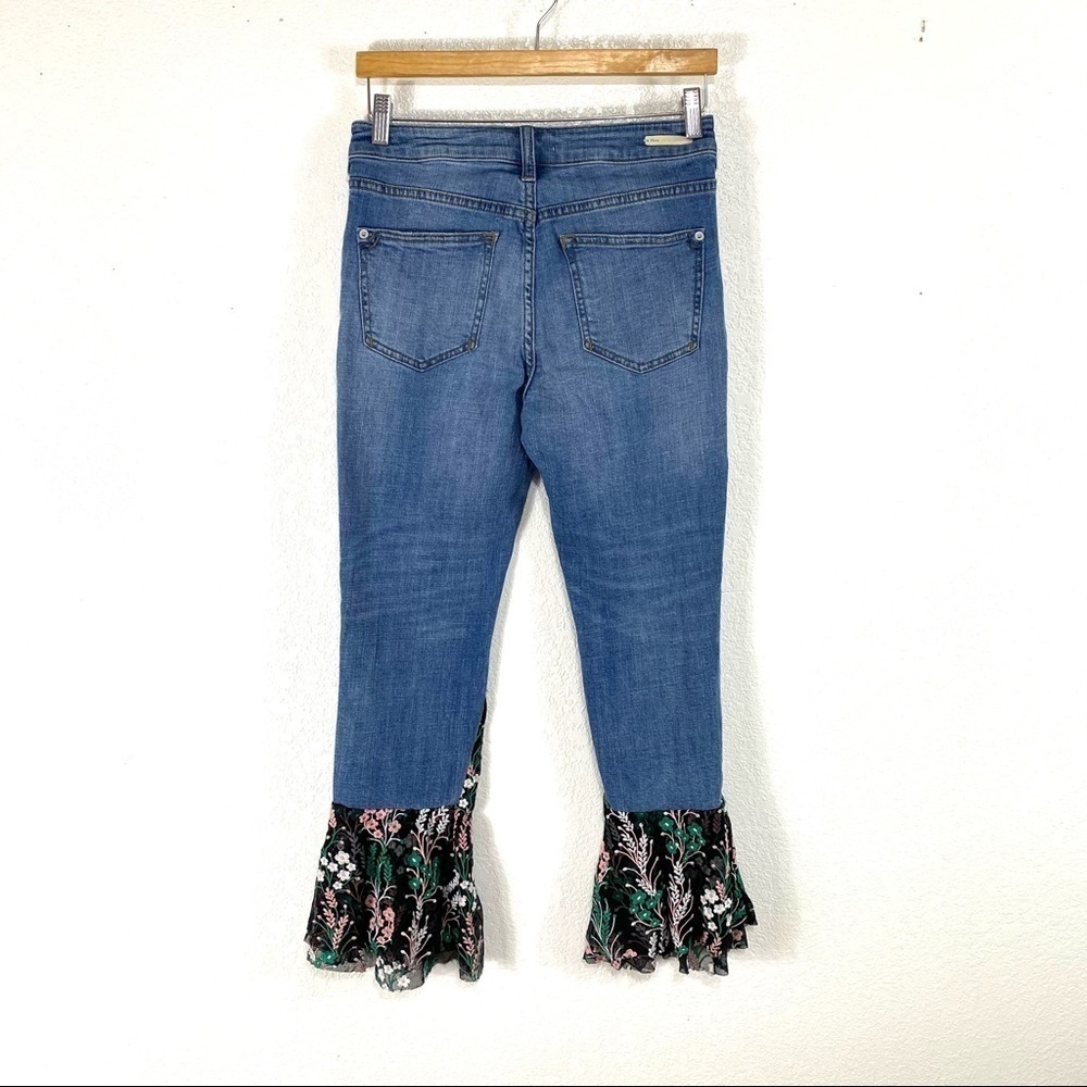 3/$25 Anthro Pilcro And The Letterpress Flare Jeans 26 - Picture 2 of 6